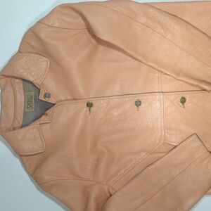 🍂Vintage 60's 70s Leather Jacket🍂